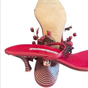 Beaded manolo blahnik shoes